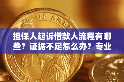北京担保人起诉借款人流程有哪些？证据不足怎么办？专业律师解答