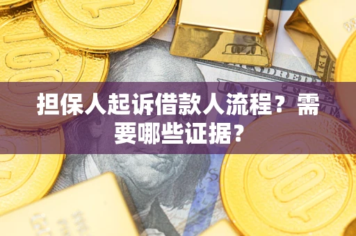 北京担保人起诉借款人流程?需要哪些证据? 北京担保人起诉借款人流程?需要哪些证据?