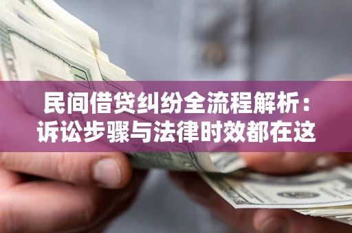 北京民间借贷纠纷全流程解析：诉讼步骤与法律时效都在这儿了