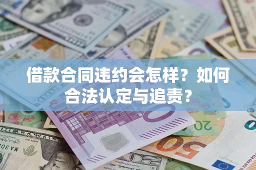 北京借款合同违约会怎样？如何合法认定与追责？